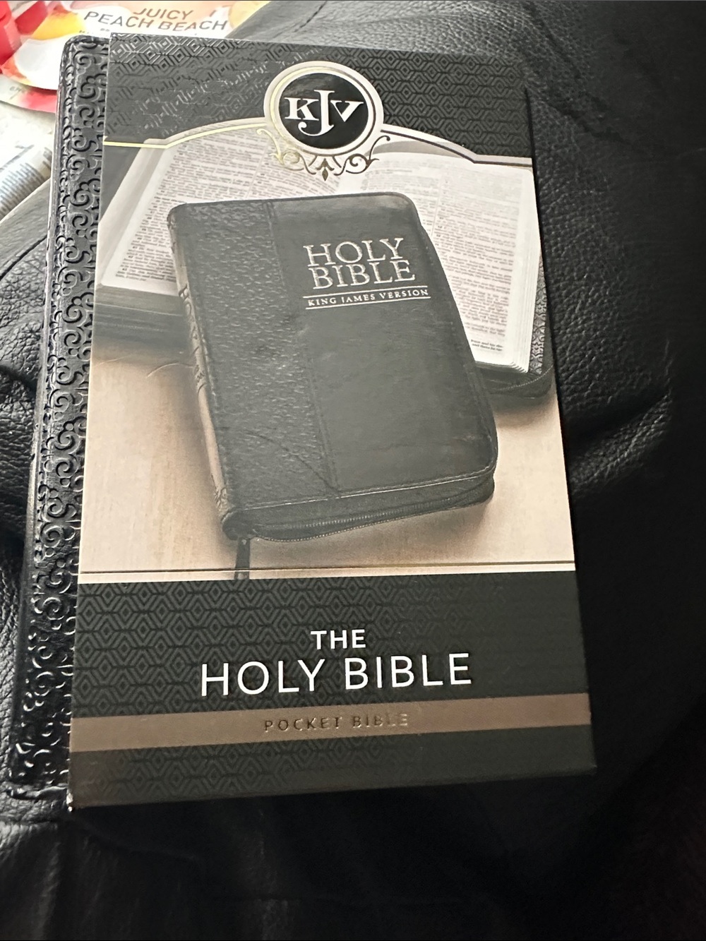KJV The Holy Bible Pocket Bible - Black